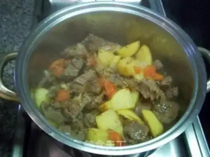 Make Potato beef step 6