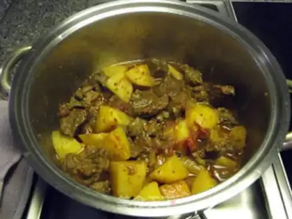 Make Potato beef step 8