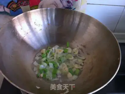 Make Shrimp sauce and lentils step 5