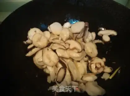 Make Fry mushrooms step 5