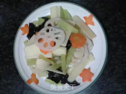 Make Hao Tong Moon Colour step 3