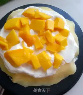 Make Mango lasagna cake step 8