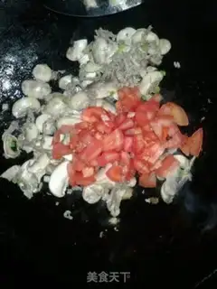 Make Red mushroom pasta step 4