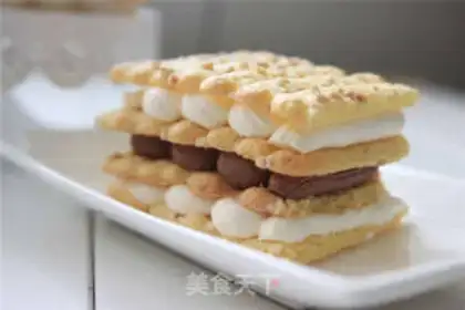 Make Double-finger cakes step 18
