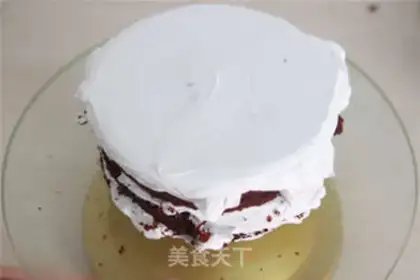 Make Red velvet cake step 9