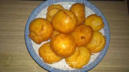 Make Old Beijing cream fried cake step 8