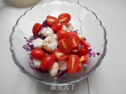 Make Shrimp vegetable salad step 6