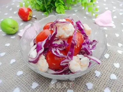 Make Shrimp vegetable salad step 7