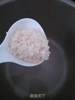 Make Chestnut congee step 1
