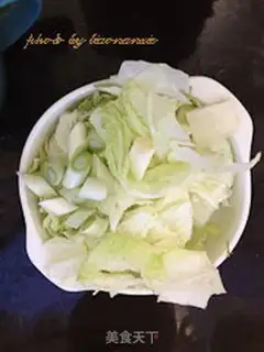 Make Shrimp with cabbage step 2