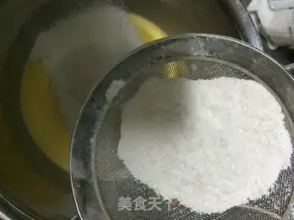 Make Coconut cake step 1