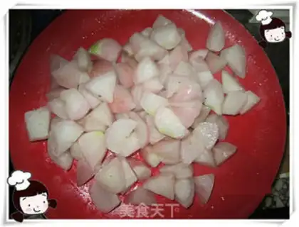 Make Burn the radish step 3