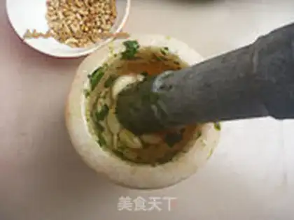 Make Blue sauce step 4