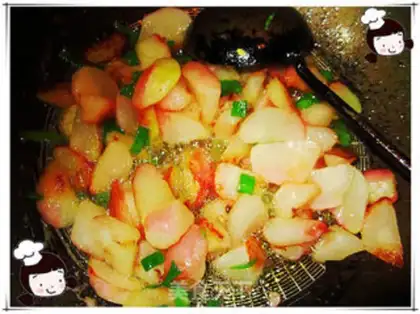 Make Burn the radish step 7