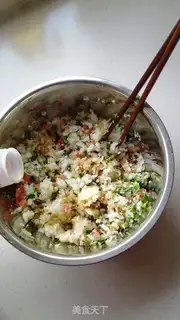 Make Pork dumplings step 10