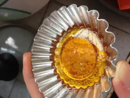 Make Caramel pudding step 3