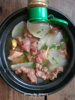 Make Scorch lamb radish soup step 9