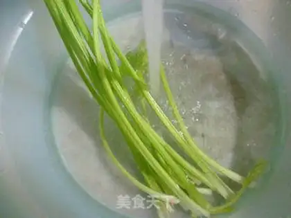 Make Celery shrimp step 1
