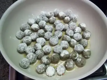 Make A boiled beefball step 6