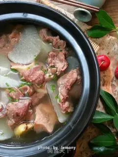Make Scorch lamb radish soup step 10
