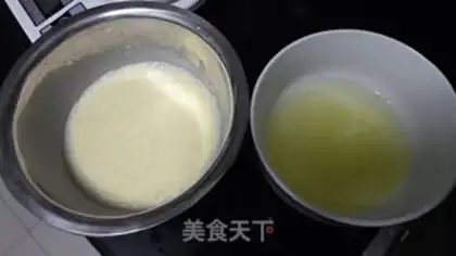 Make Light cream cake step 0