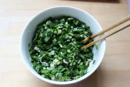 Make Egg dumplings step 2