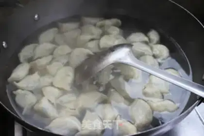 Make Egg dumplings step 9