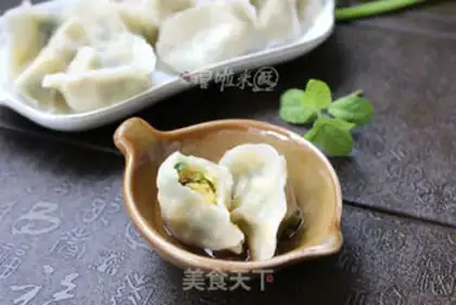 Make Egg dumplings step 10