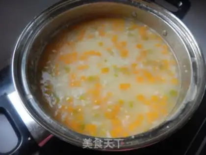 Make Pumpkin porridge step 6