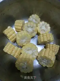 Make Lazy corn steak soup step 1