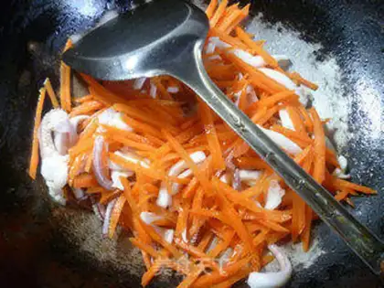 Make Carrot fired step 7