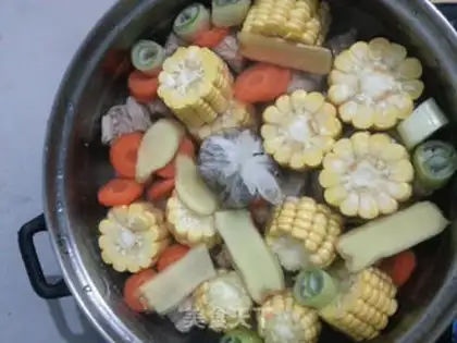 Make Lazy corn steak soup step 4