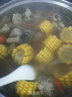 Make Lazy corn steak soup step 6