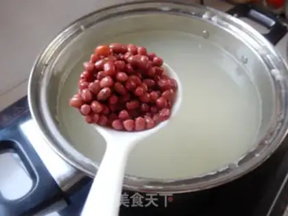 Make Red bean porridge step 4