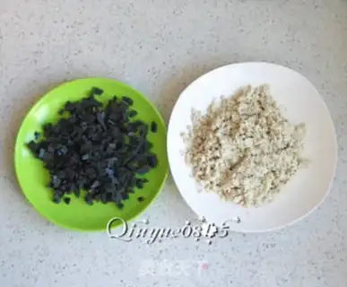 Make Tofu eggs and eggs step 8