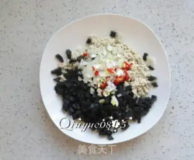 Make Tofu eggs and eggs step 9