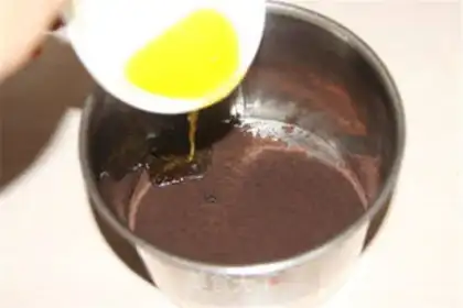 Make Blueberry cheesecake step 2