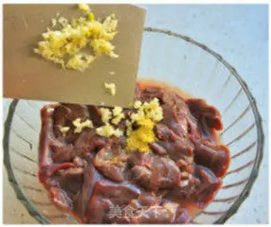 Make Spicy liver step 2