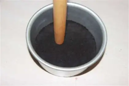 Make Blueberry cheesecake step 3