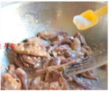 Make Spicy liver step 3