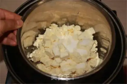 Make Blueberry cheesecake step 4