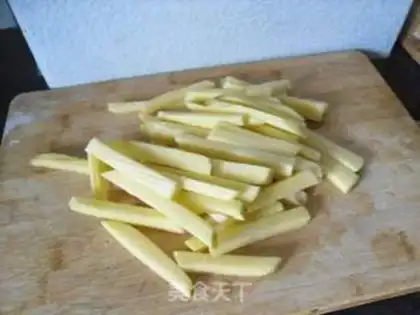 Make French fries step 1