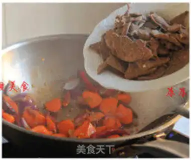 Make Spicy liver step 5