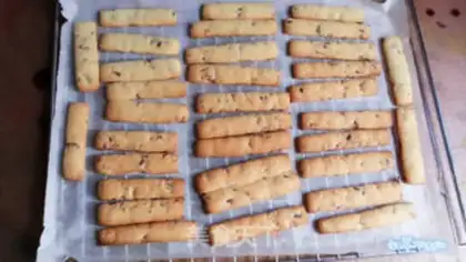 Make Cranberry cookies step 23