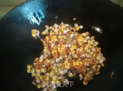 Make Pumpkin shrimp step 8