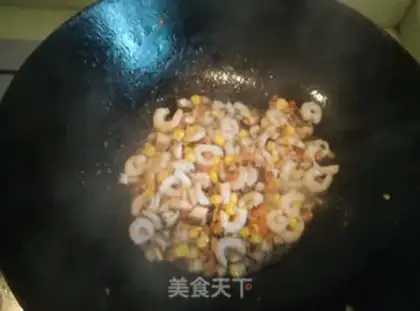 Make Pumpkin shrimp step 9