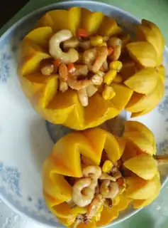 Make Pumpkin shrimp step 11