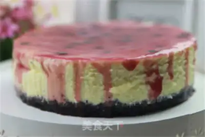 Make Blueberry cheesecake step 11