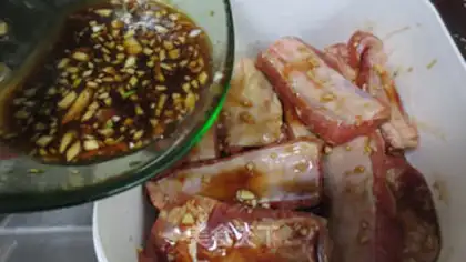 Make Garlic ribs step 7