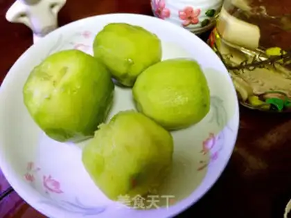 Make ♪ ♪ Peachy fragrance shake ♪ step 1